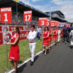The boys and girls of the Le Mans 24 hours grid.
