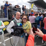 There is a great sense of a friendly occasion at Le Mans