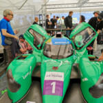 A DKR Engineering Norma M 30 - Nissan LMP3  car which had competed in a support race before the main event.
